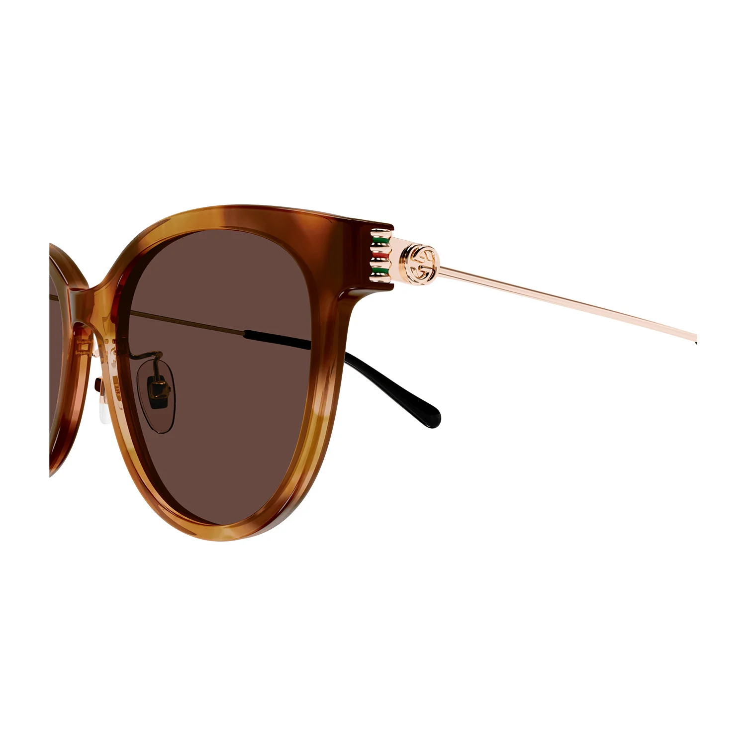 Emblem Oversize Rounded Cat-Eye Shape - Image 3