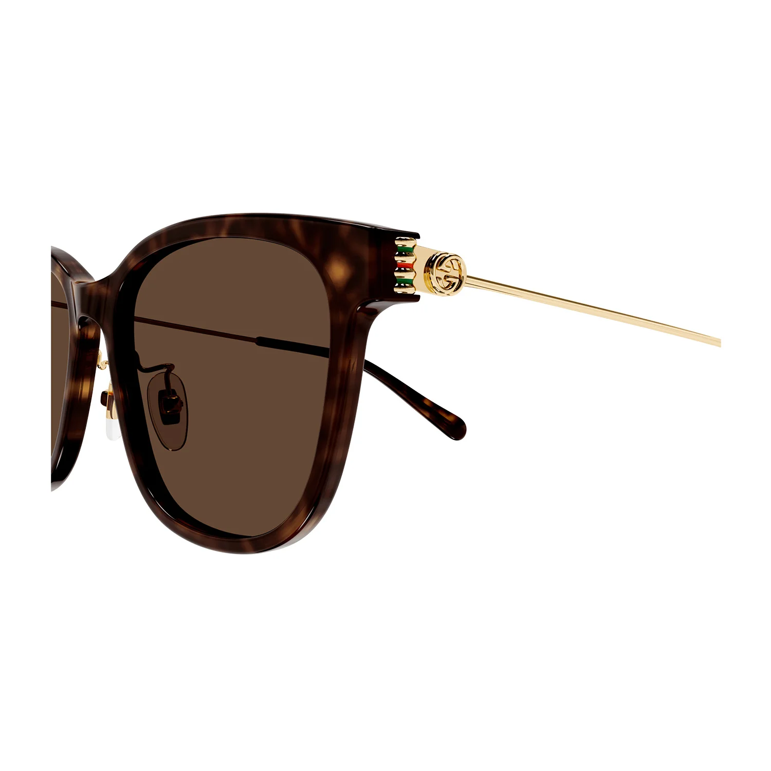 EMBLEM Oversize squared cat-eye shape. GG interlocking logo - Image 3