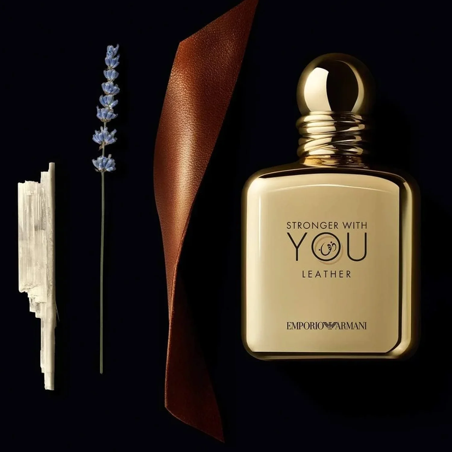 ARMANI STRONGER WITH YOU LEATHER EXCL MEN EDP 100ML - Image 3