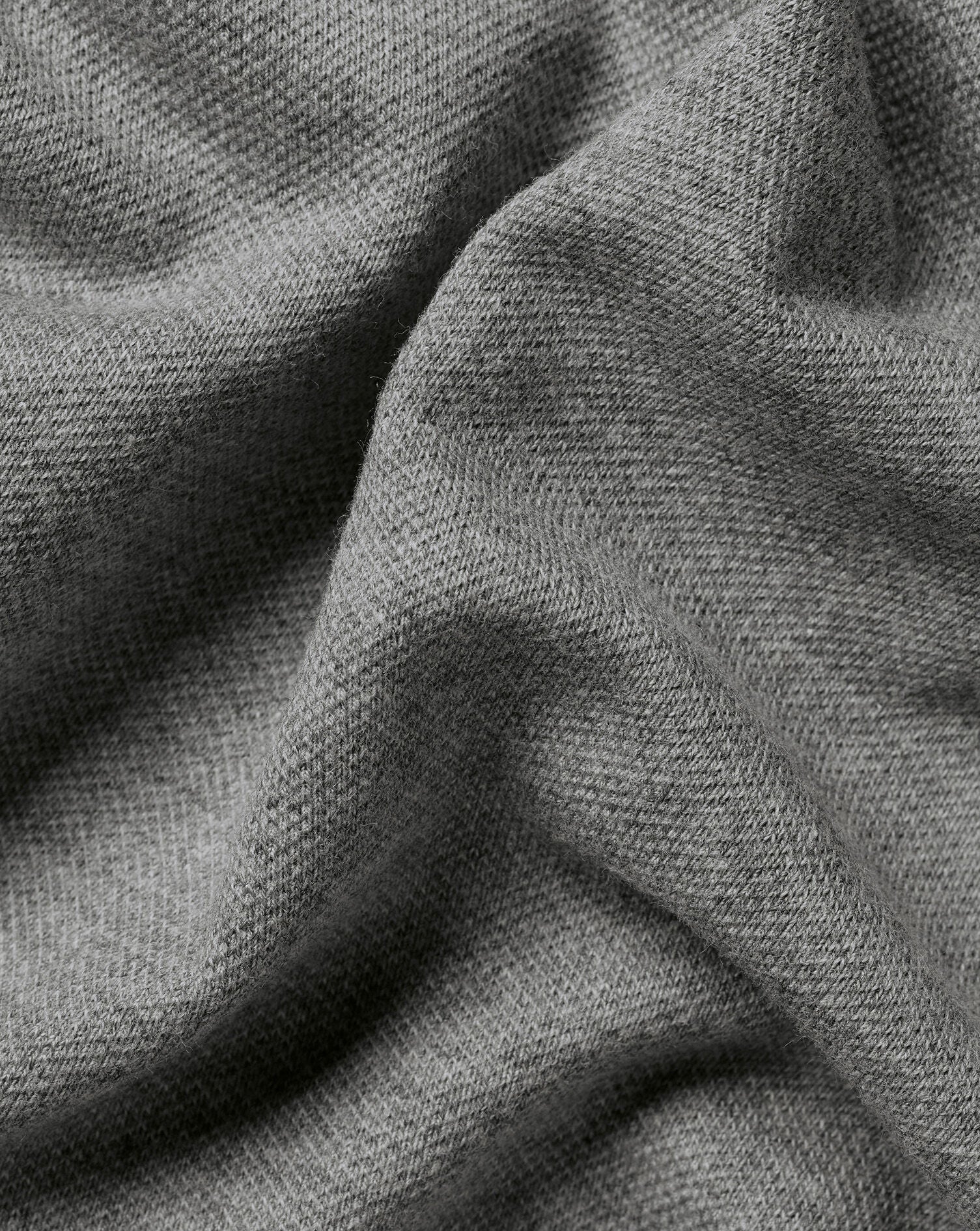 GREY MARL SHORT SLEEVE COTTON TYRWHITT PIQUE POLO - Image 6