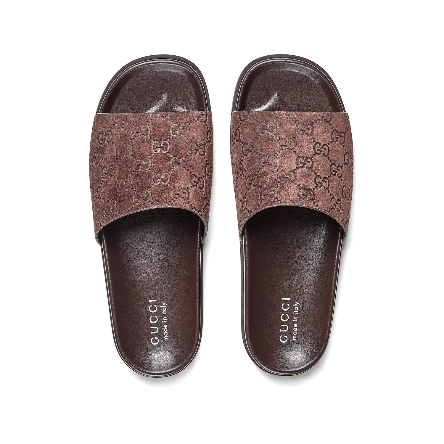 Gucci Gg Suede Men Slide - Image 2