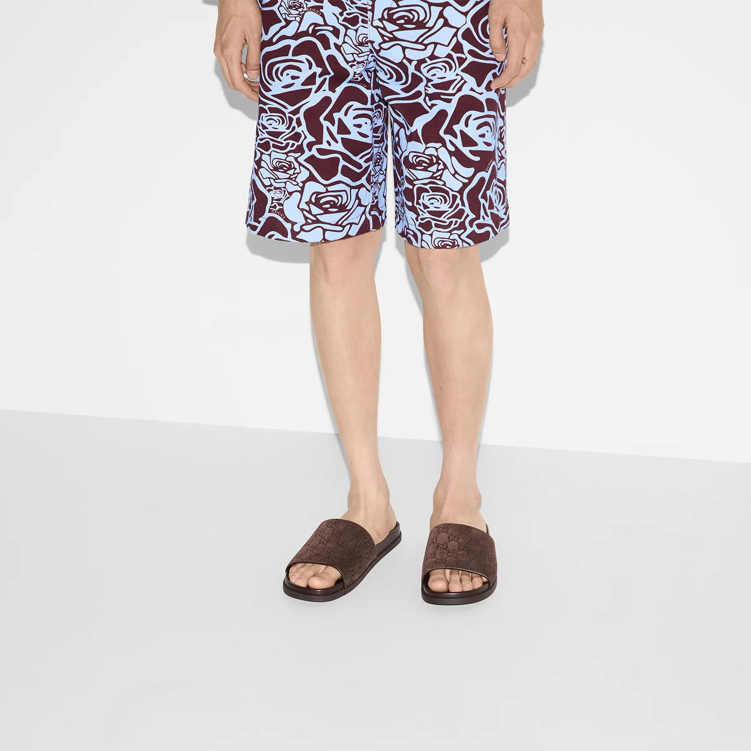 Gucci Gg Suede Men Slide - Image 5
