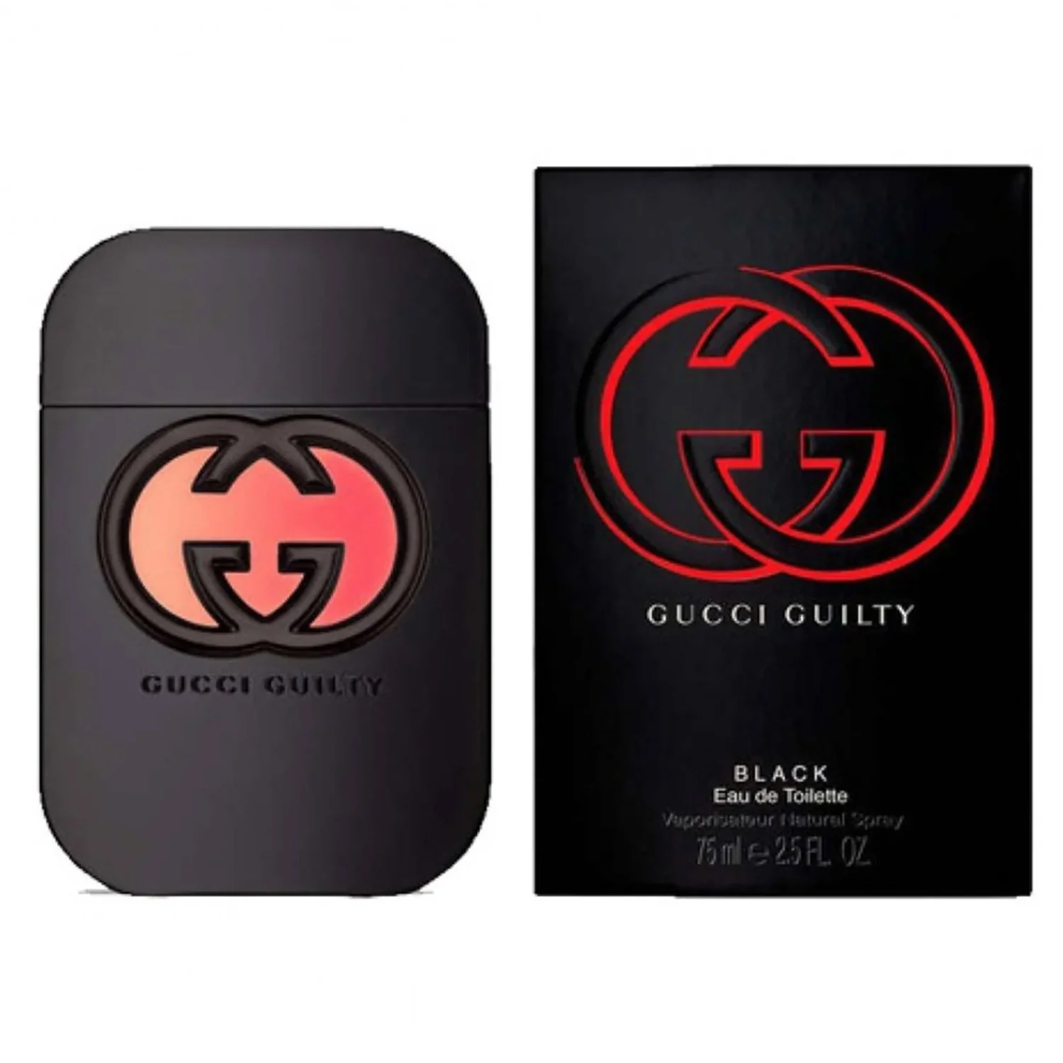 GUCCI GUILTY BLACK WOMEN EDT 75ML - Image 2