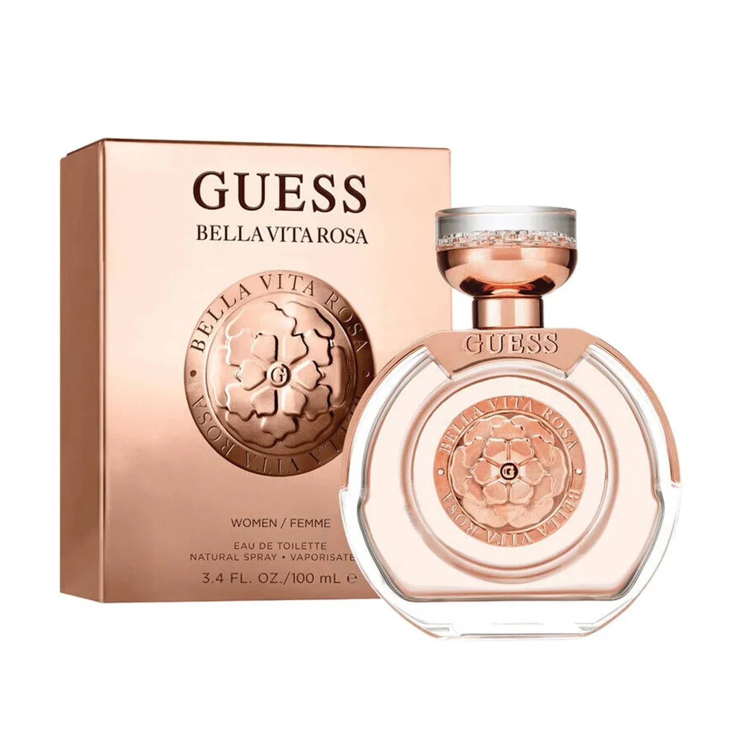 GUESS BELLA VITA ROSA WOMEN EDT 100ML - Image 2