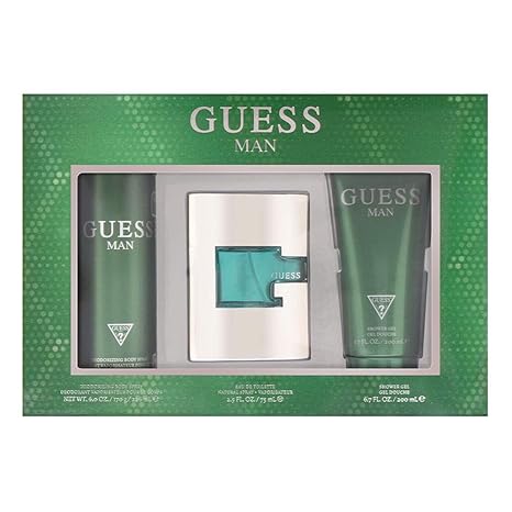 GUESS GREEN MEN 3S SET