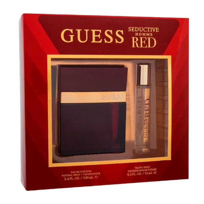 GUESS SEDUCTIVE RED MEN EDT 2S SET (100ML+15ML)
