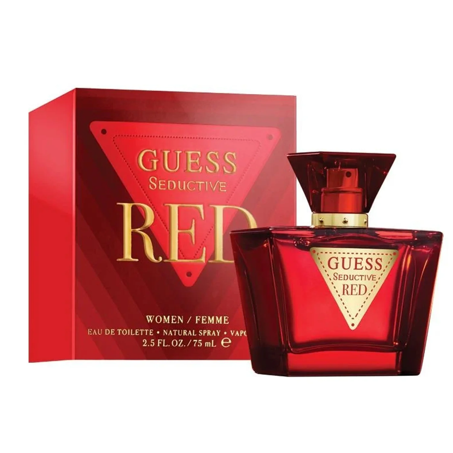 GUESS SEDUCTIVE RED WOMEN EDT 75ML - Image 2