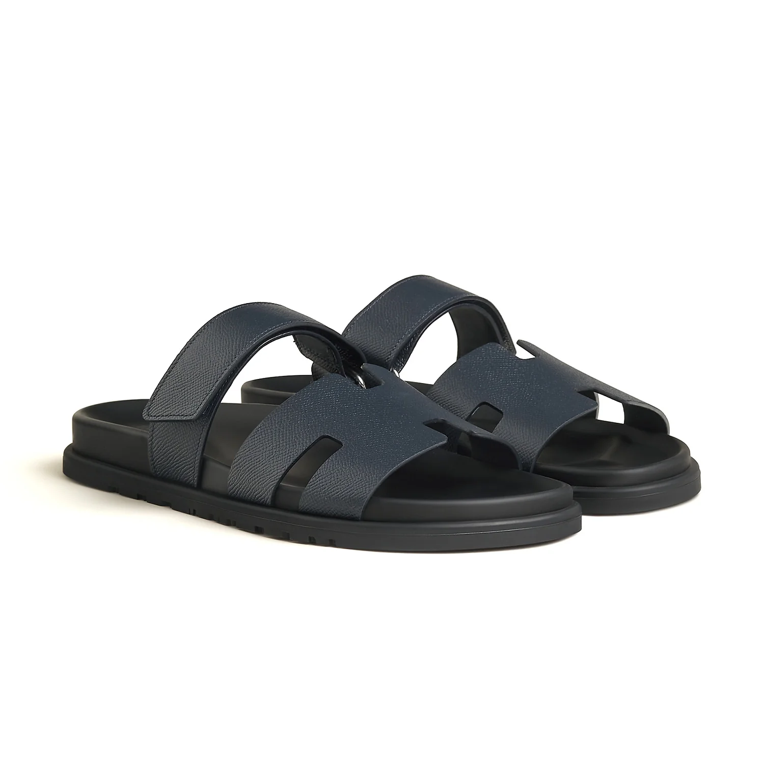 HERMES Chypre sandal Epsom calfskin