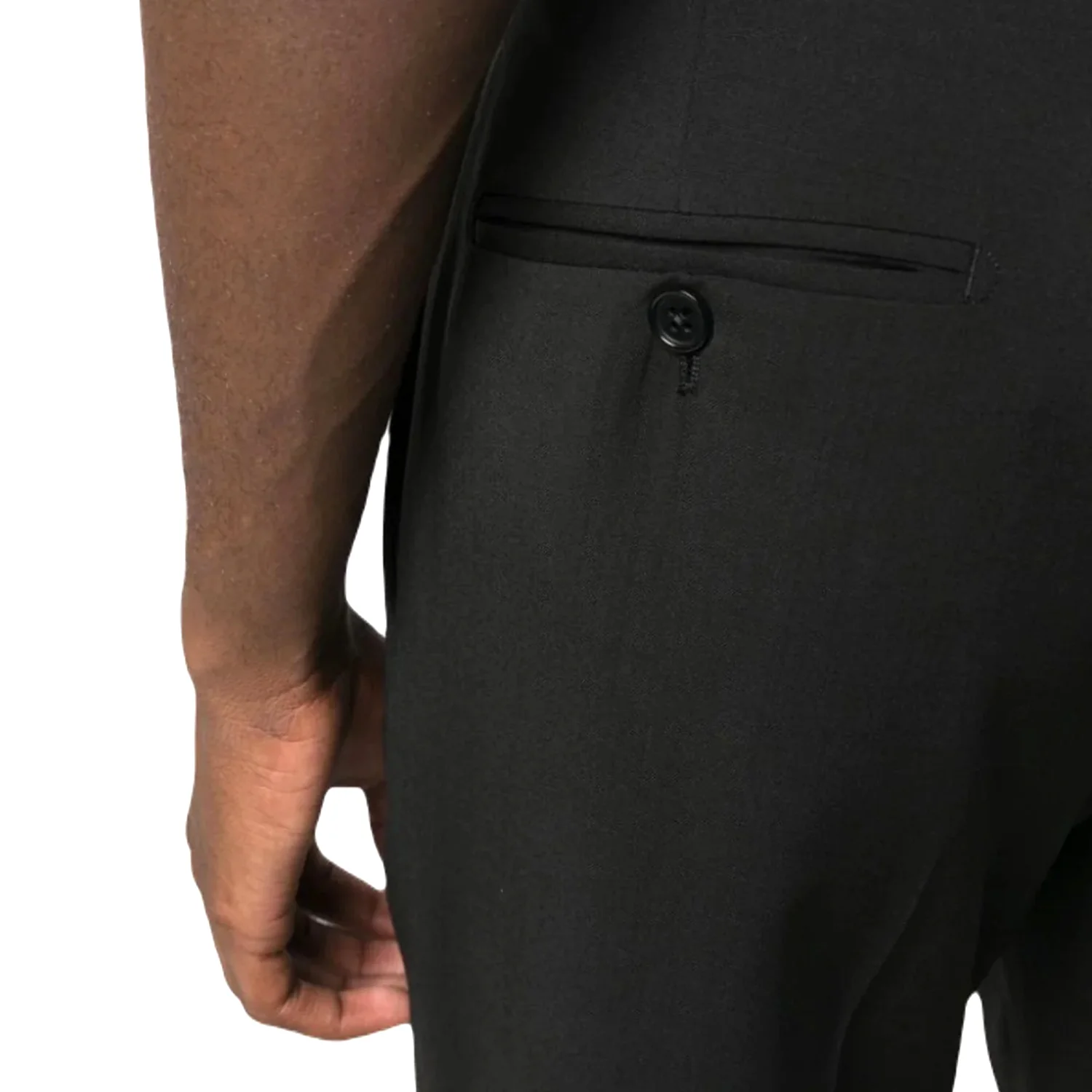 H41VMB 1504 999 NERO ARMANI SUIT - Image 4