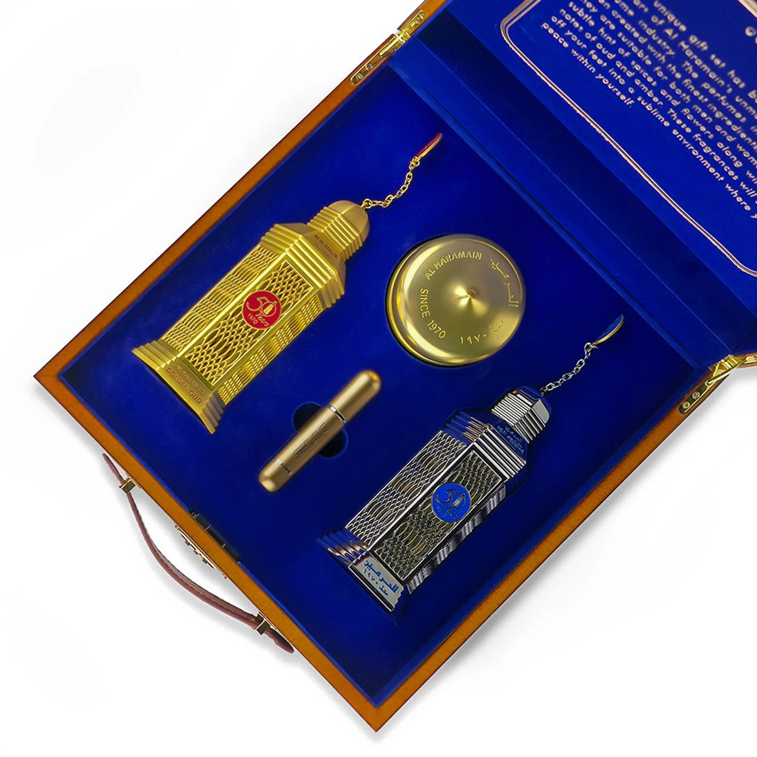 HARAMAIN 50 YEARS OUD COLLECTION GIFT SET SAFFRON - Image 3
