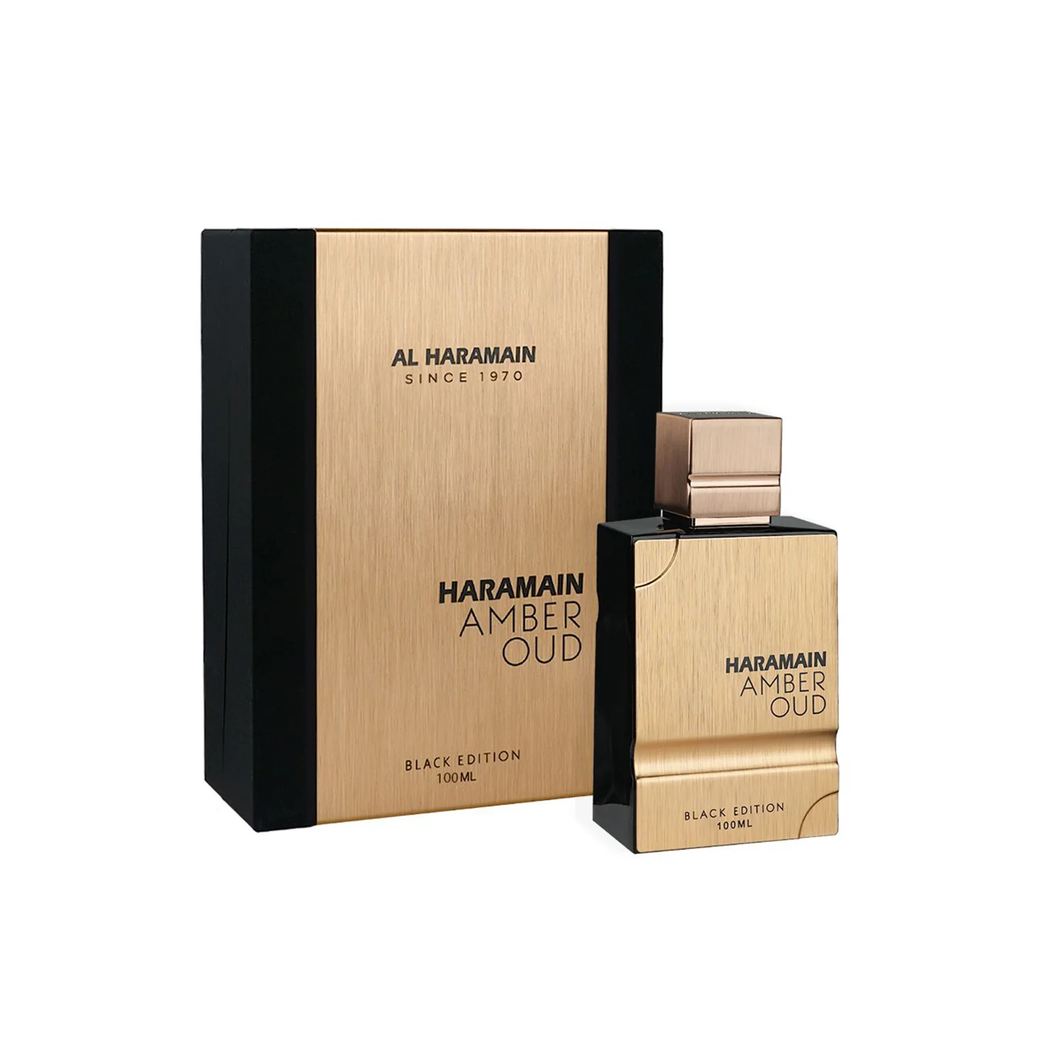 HARAMAIN AMBER OUD BLACK EDITION 100ML - Image 2