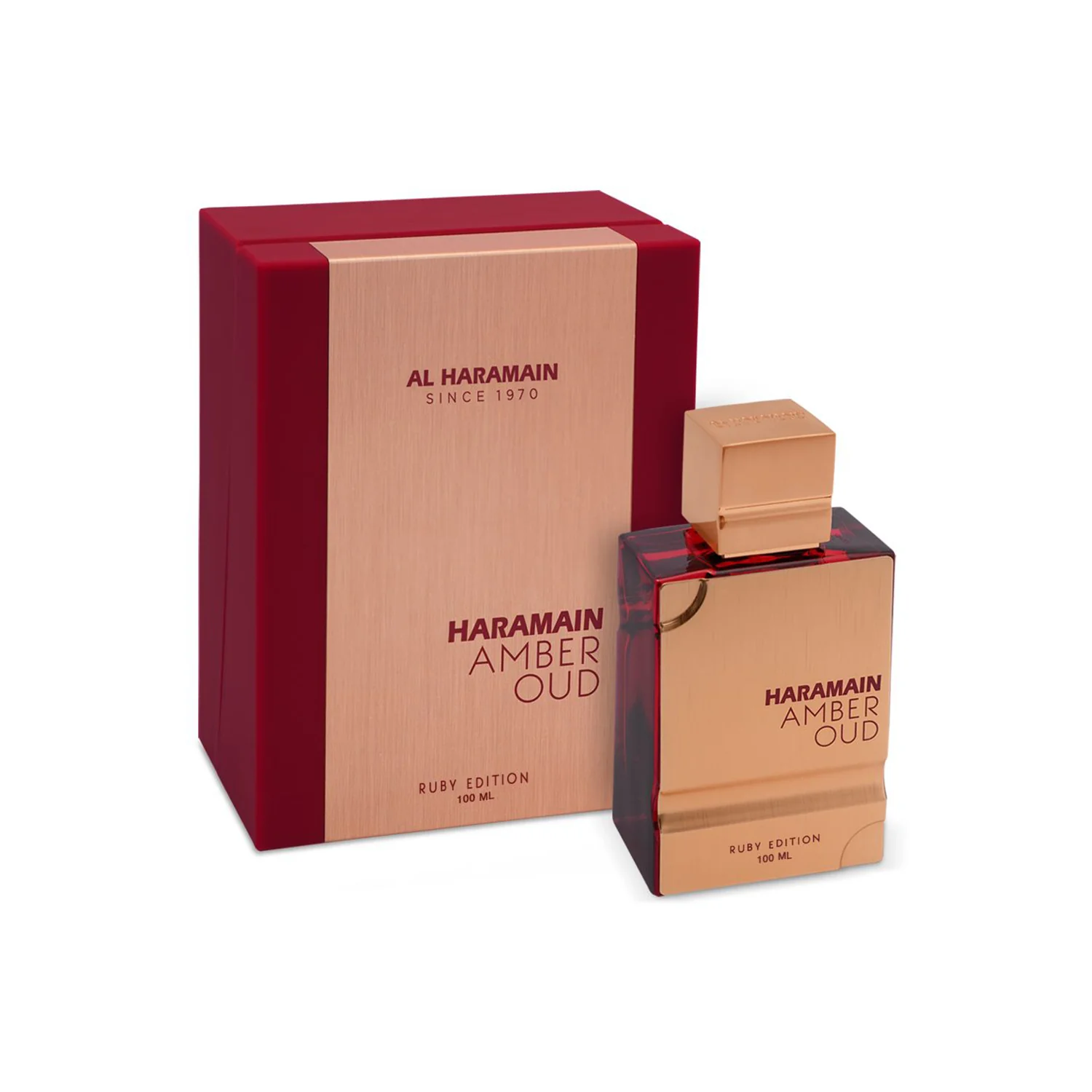 HARAMAIN AMBER OUD RUBY EDITION EDP 100ML - Image 2