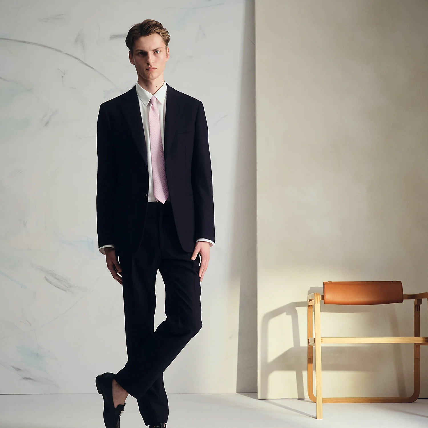 Hermes Faconnee Maillons Tie - Image 2