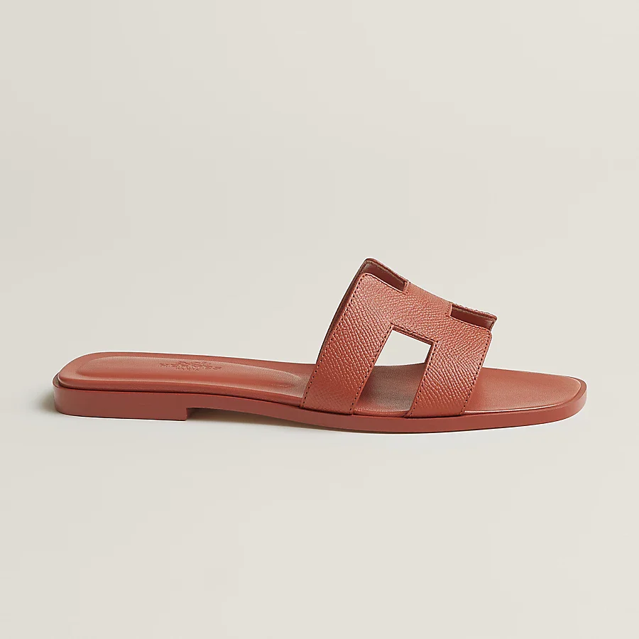 HERMES ORAAN LADIES SANDALS ORANGE - Image 4
