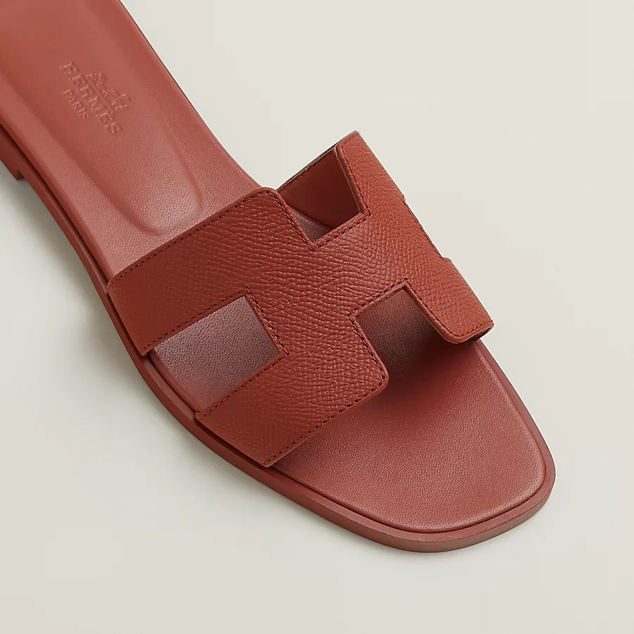 HERMES ORAAN LADIES SANDALS ORANGE - Image 5