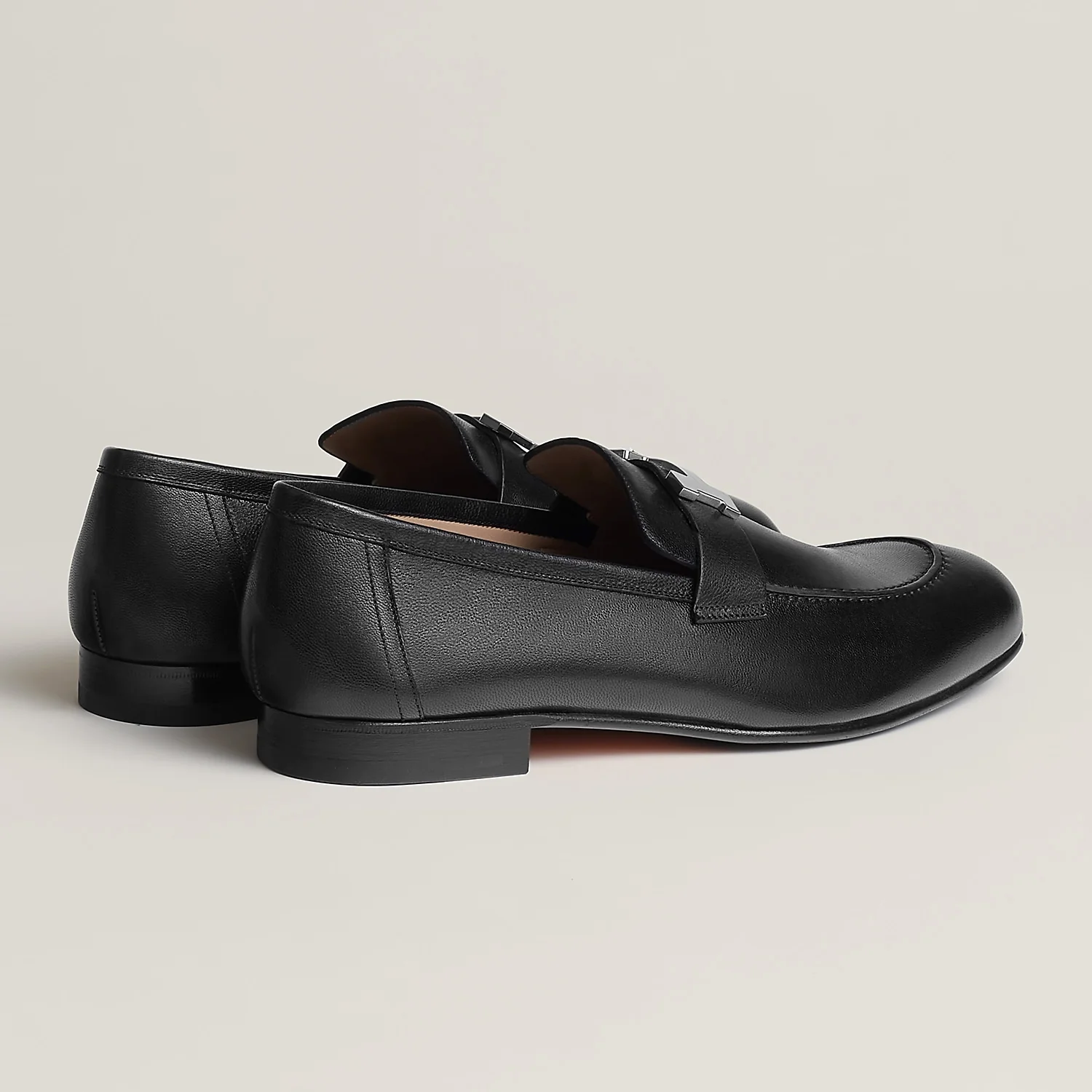 HERMES Paris loafer for Men Smooth Leather - Image 4