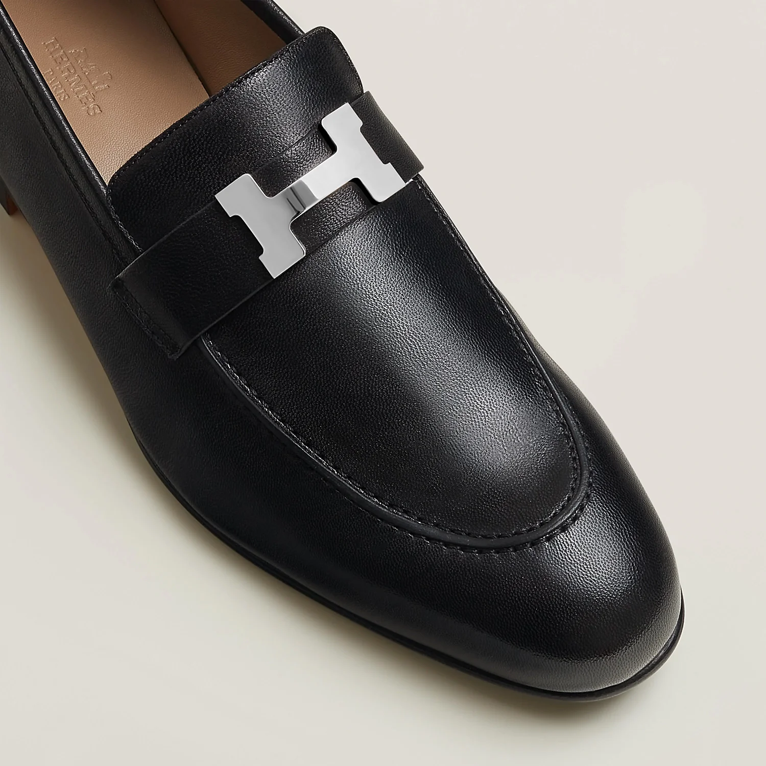 HERMES Paris loafer for Men Smooth Leather - Image 5