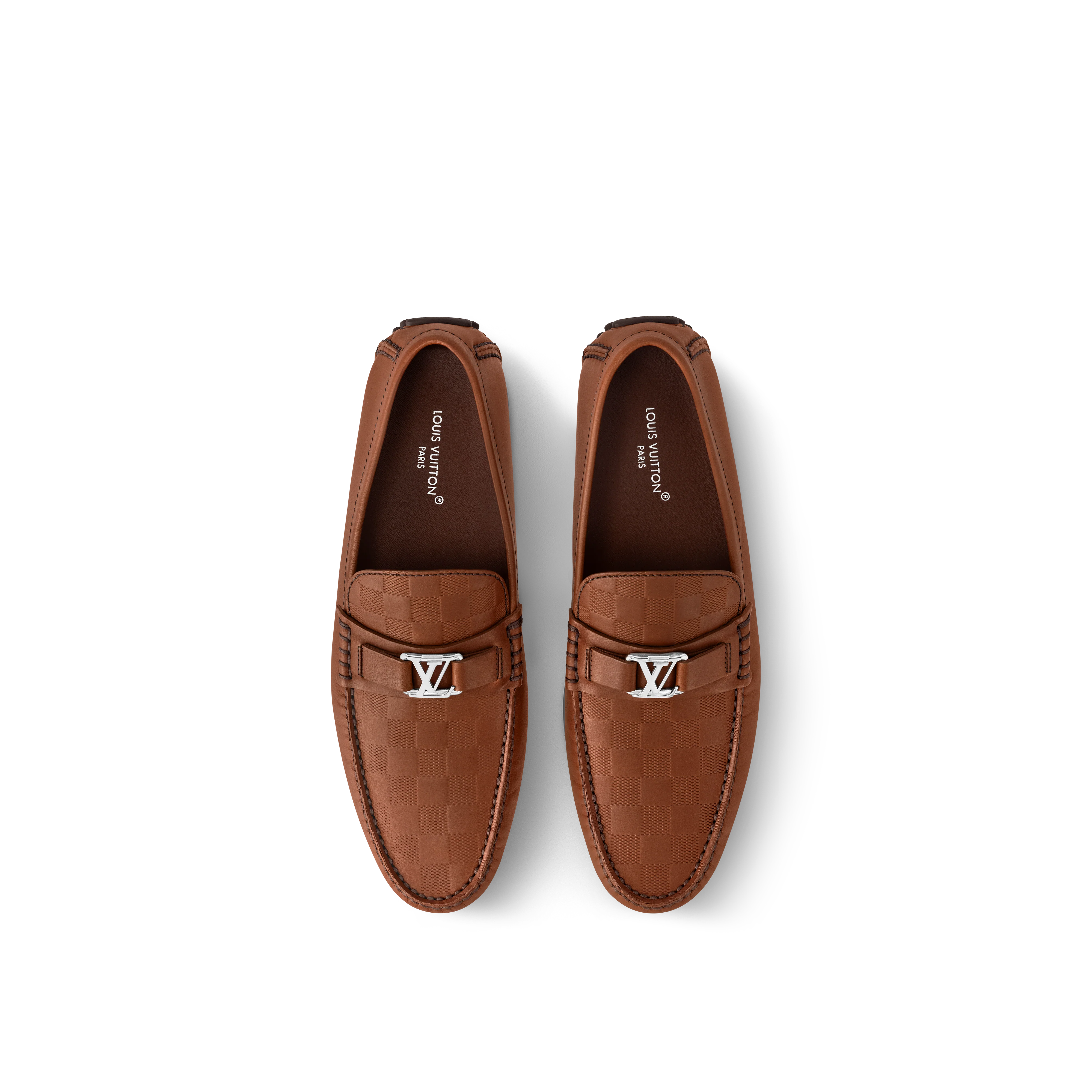HOCKENHEIM MONO EMBOSED BROWN L/V SHOES MEN - Image 2