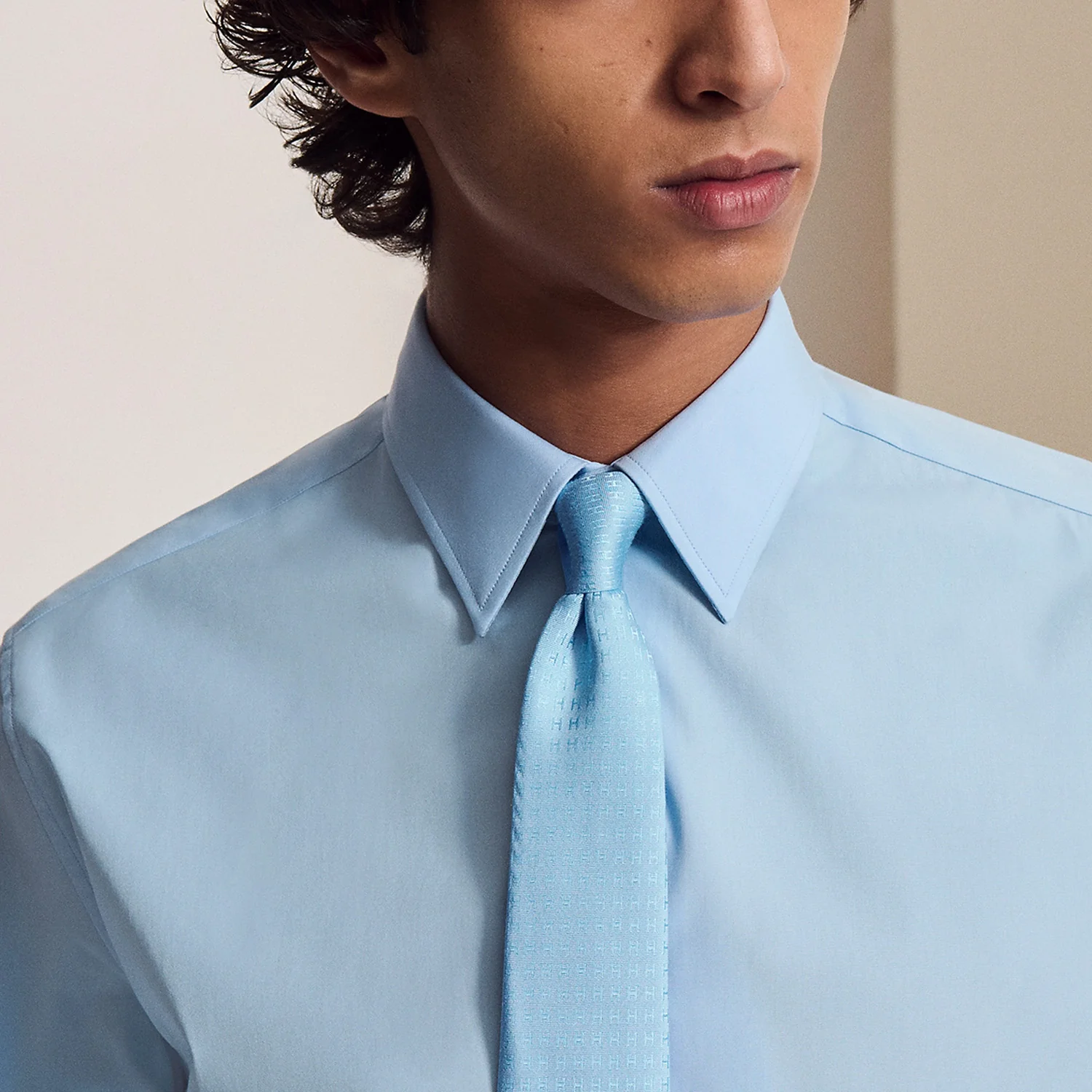 HERMES Faconnee H tie - Image 2