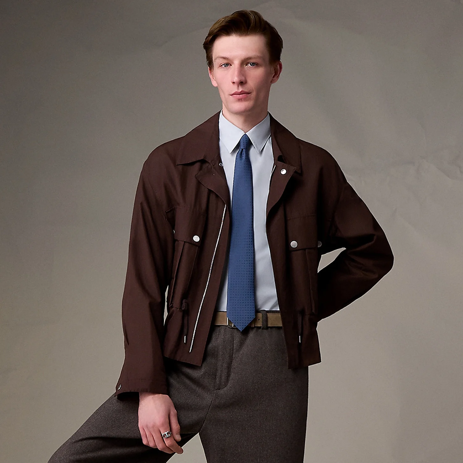 HERMES Faconnee H tie - Image 2