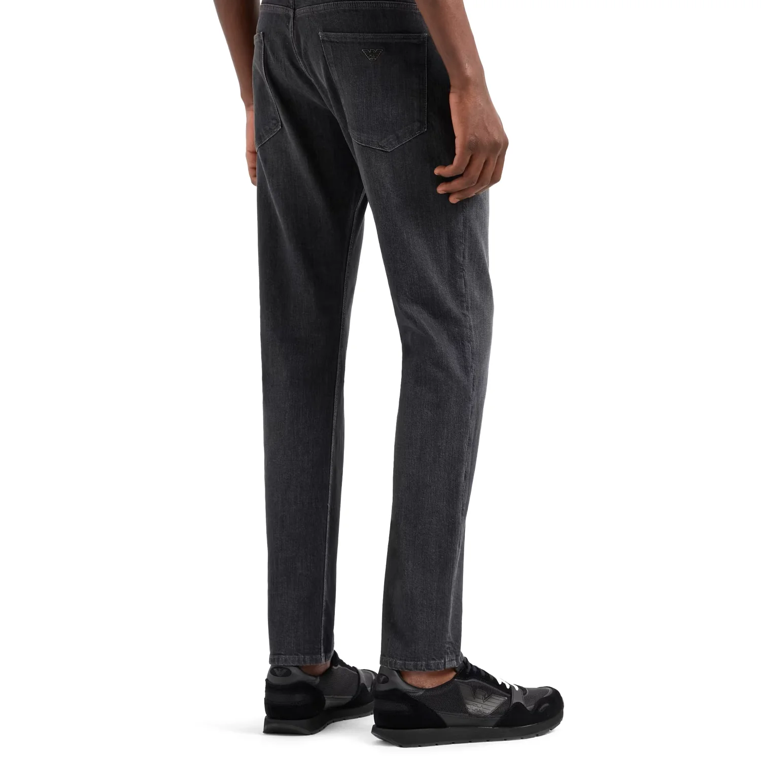 J06 Slim-Fit, Twill-Melange Jeans In 10 Oz Comfort Denim - Image 3