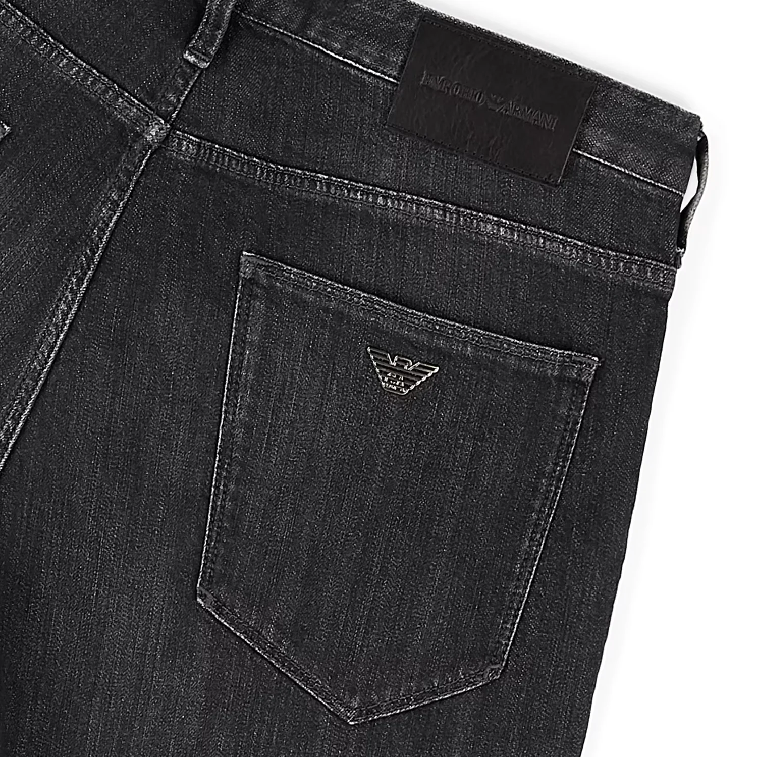 J06 Slim-Fit, Twill-Melange Jeans In 10 Oz Comfort Denim - Image 4