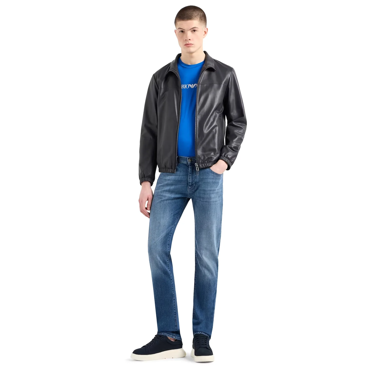 J45 Regular-Fit Jeans In Melange Twill 10 Oz Comfort Denim - Image 2