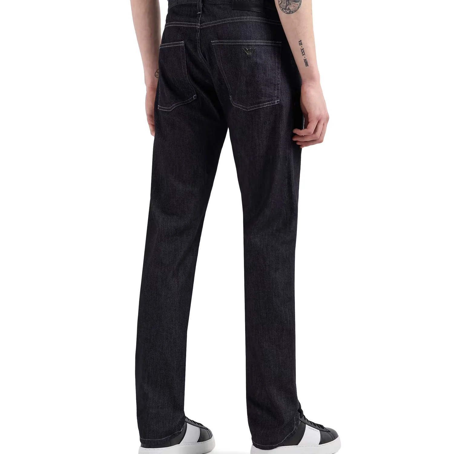 J45 Regular-Fit, Worn-Wash 8 Oz Denim Jeans - Image 3