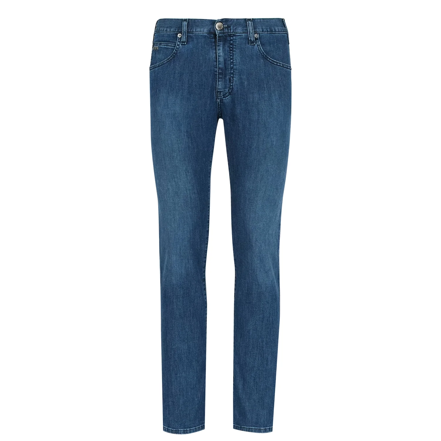J45 Regular-Fit, Worn-Wash 8 Oz Denim Jeans