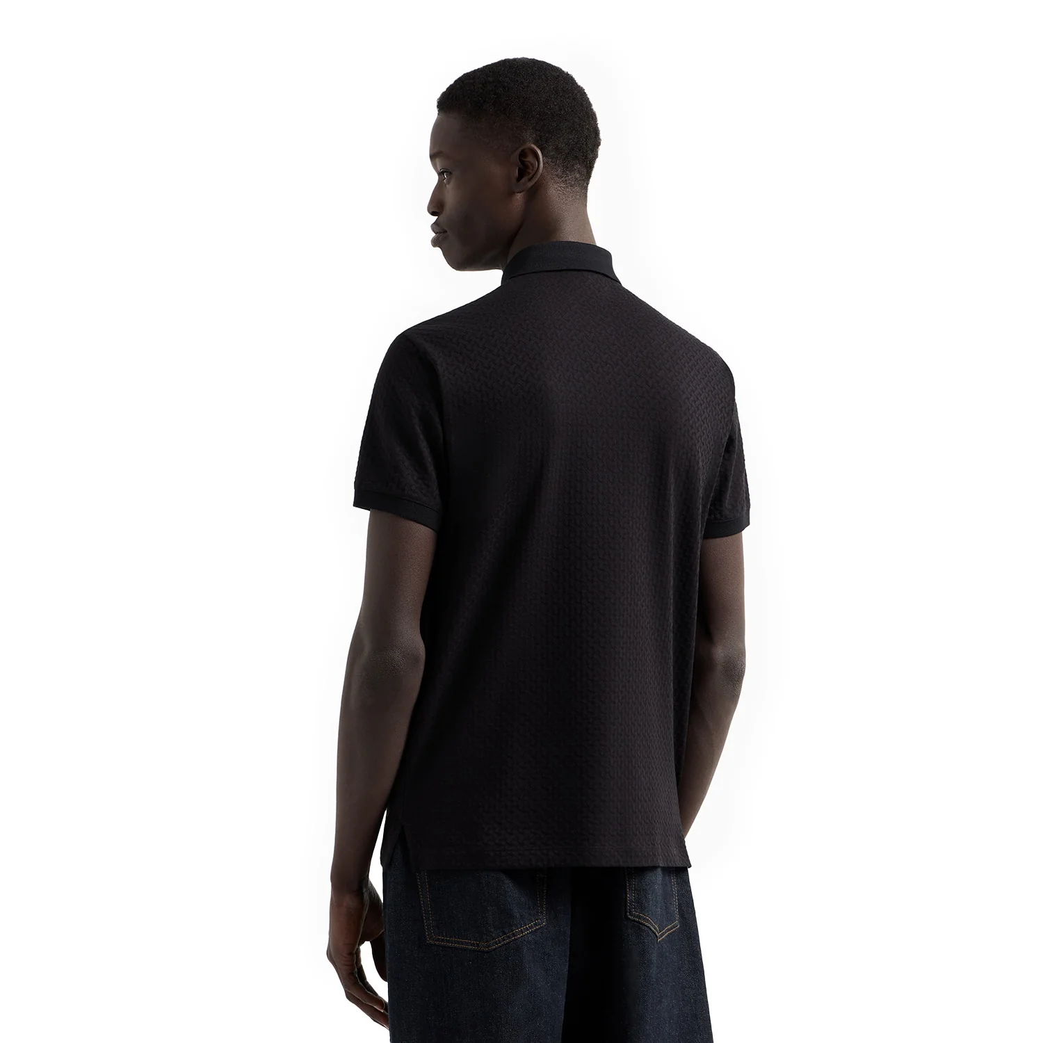 Jacquard Jersey Polo Shirt - Image 24