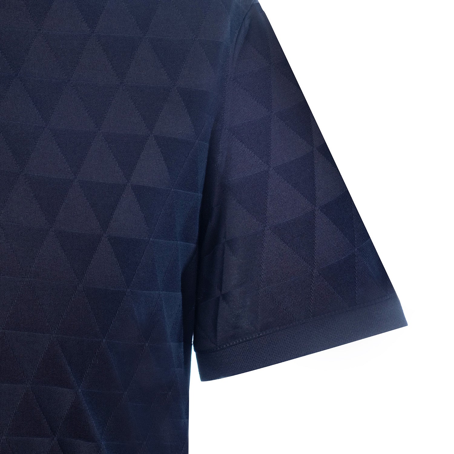 Jacquard Jersey Polo Shirt - Image 3