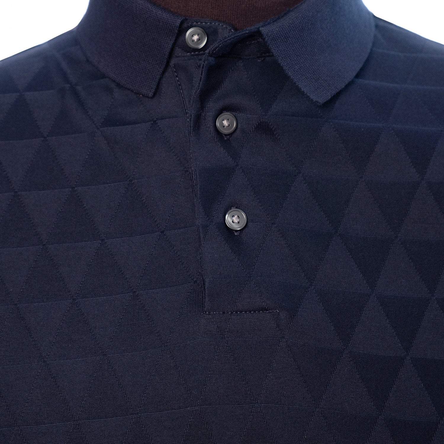 Jacquard Jersey Polo Shirt - Image 4