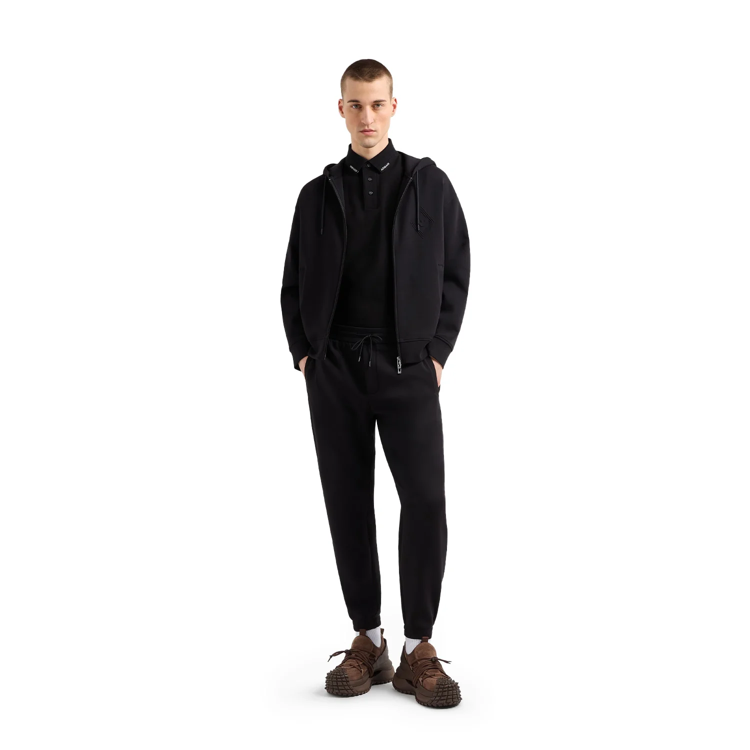 Jersey Polo Shirt With Logo Collar - Image 6
