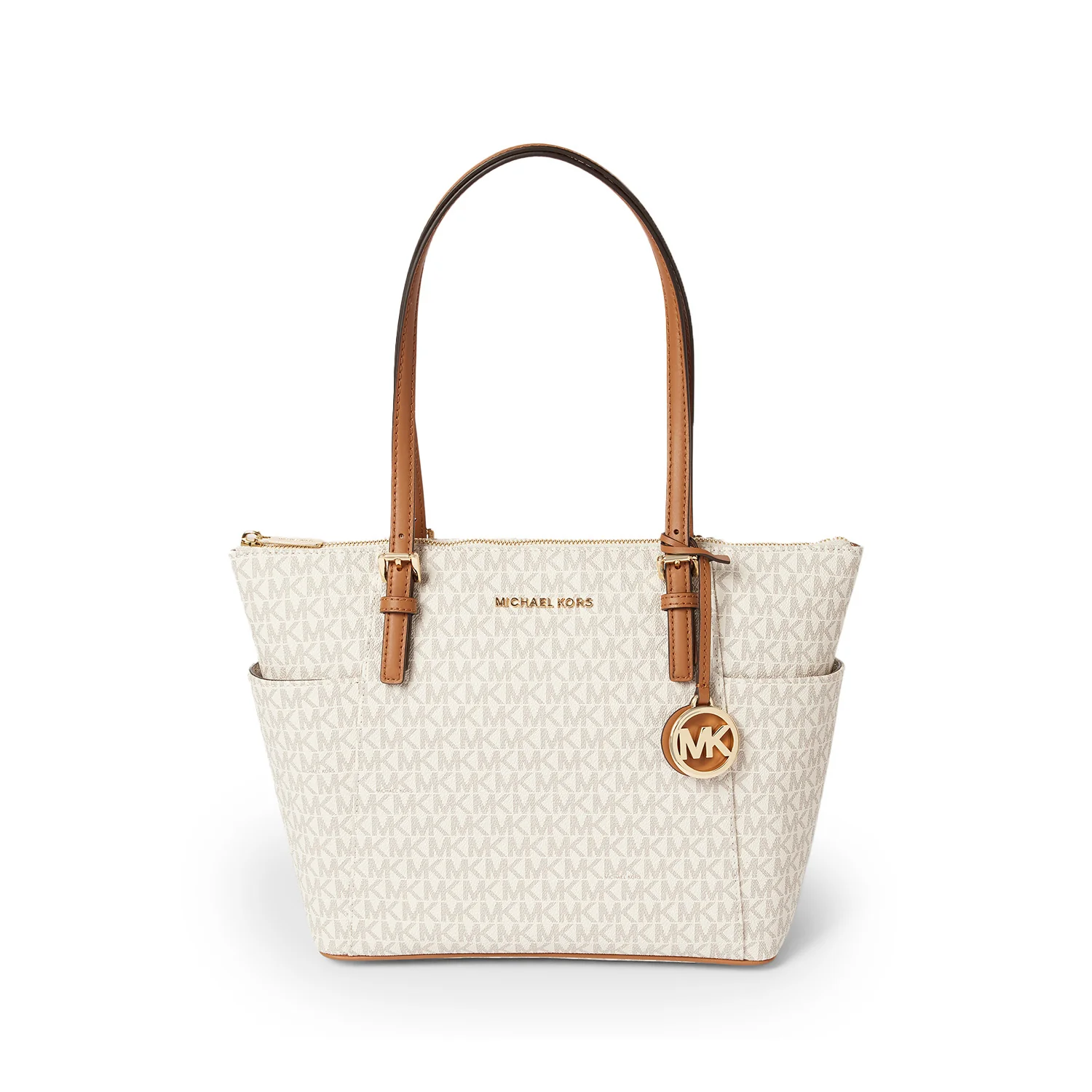 Jet Set Logo Top-Zip Tote Bag - Image 4