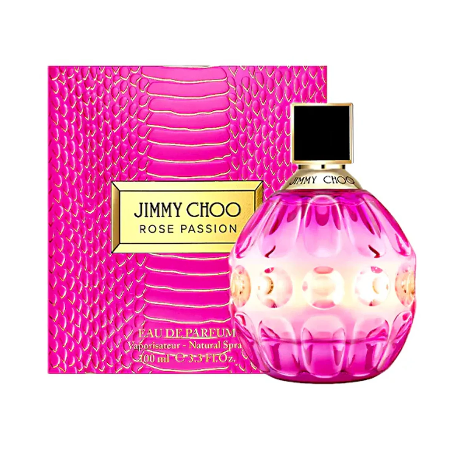 JIMMY CHOO ROSE PASSION EDP 100ML - Image 3
