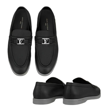 MAJOR LOAFER MONO CANVAS BLACK MEN L/V SHOES - Image 4