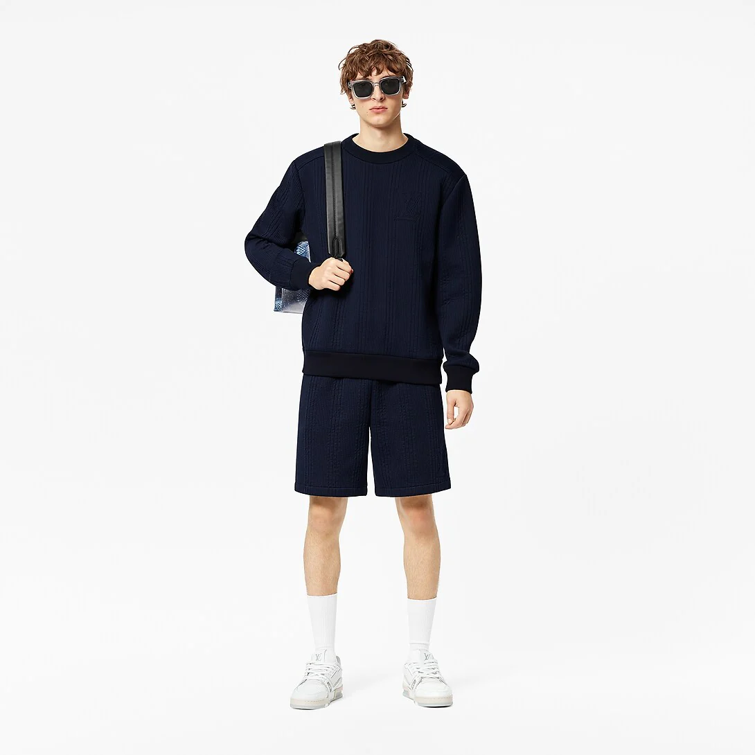 L/V SWEATSHIRT WITH SHOULDER PATCHES - Image 4