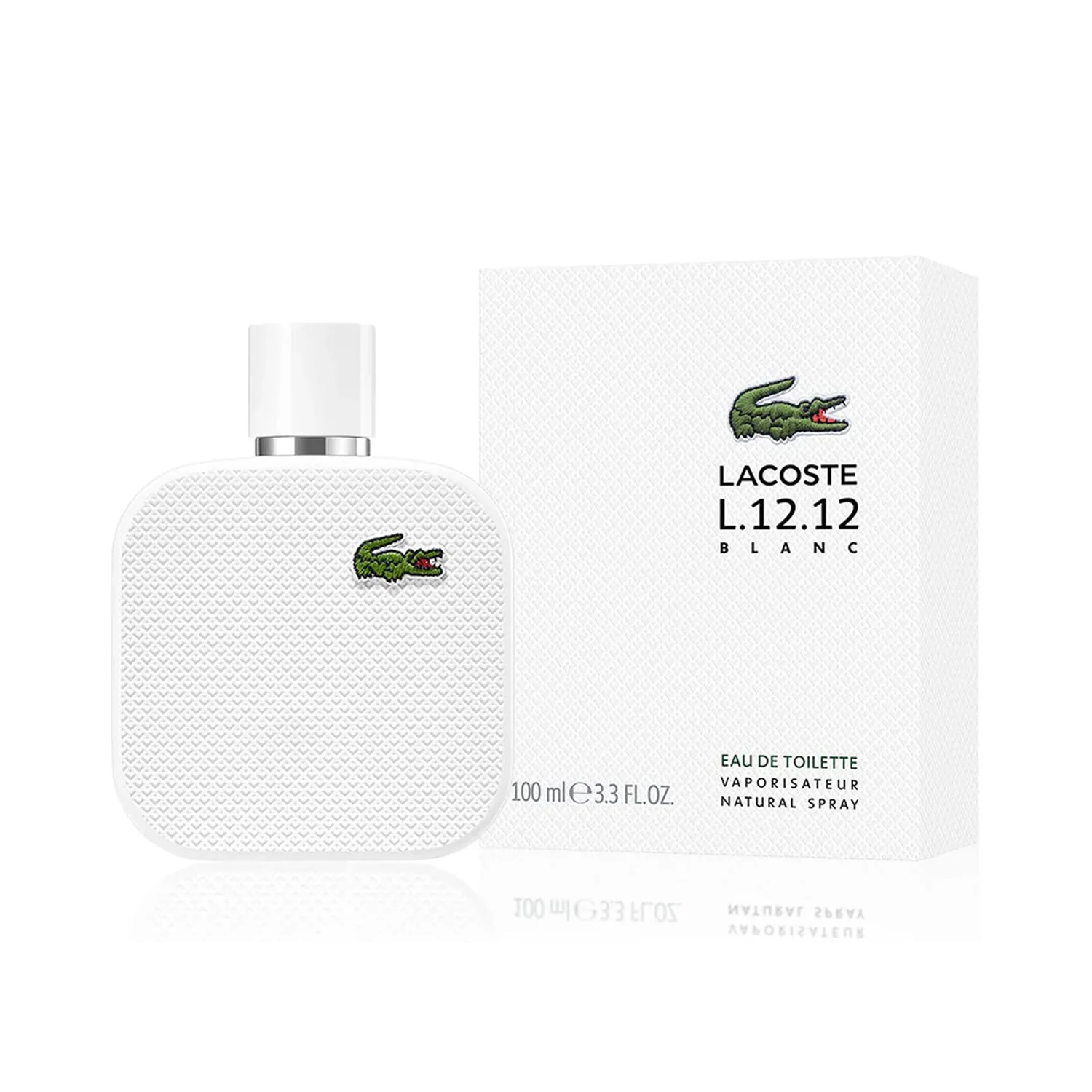 LACOSTE EAU DE BLANC WHITE MEN EDT 100ML - Image 2