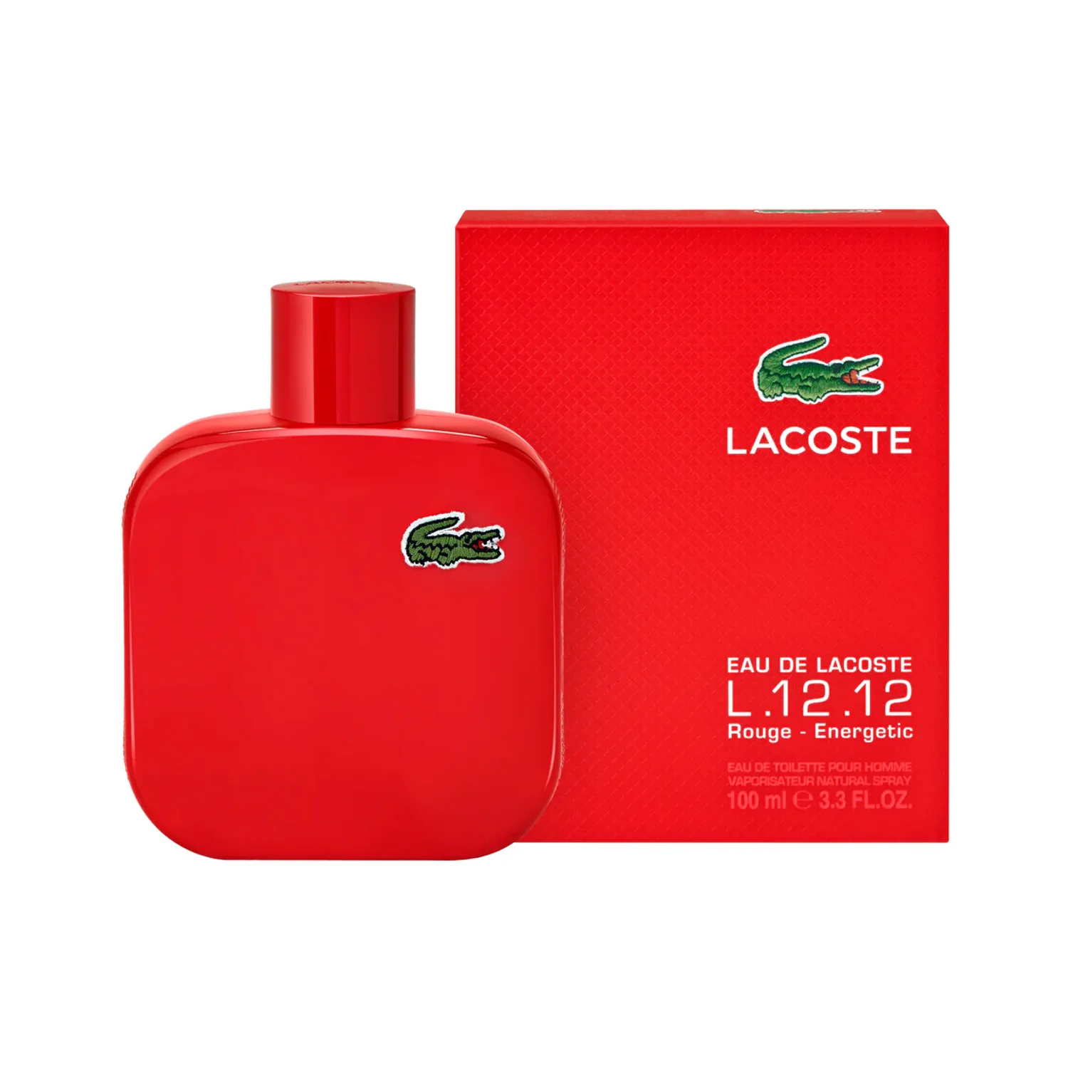 LACOSTE EAU DE ROUGE MEN EDT 100ML - Image 2