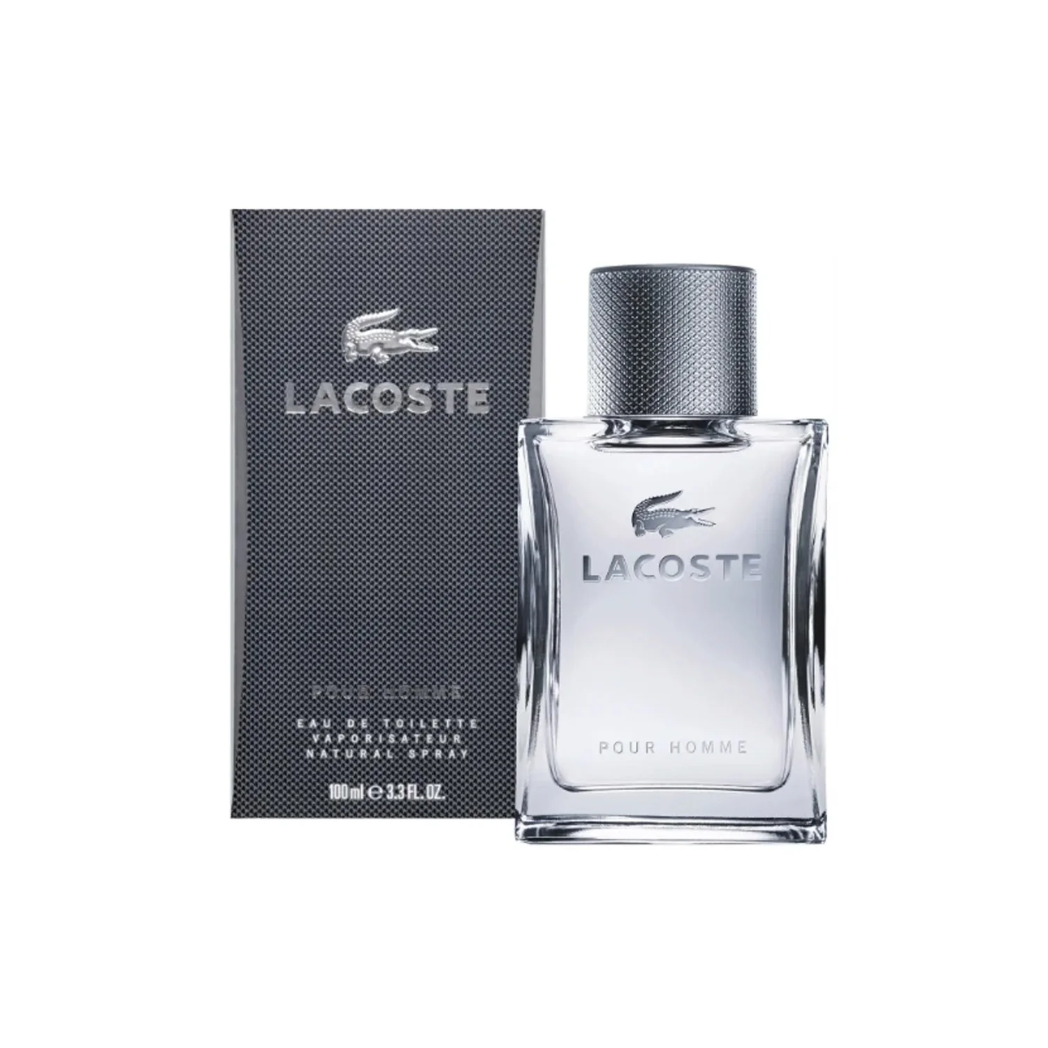 LACOSTE GREY MEN EDT 100ML - Image 2