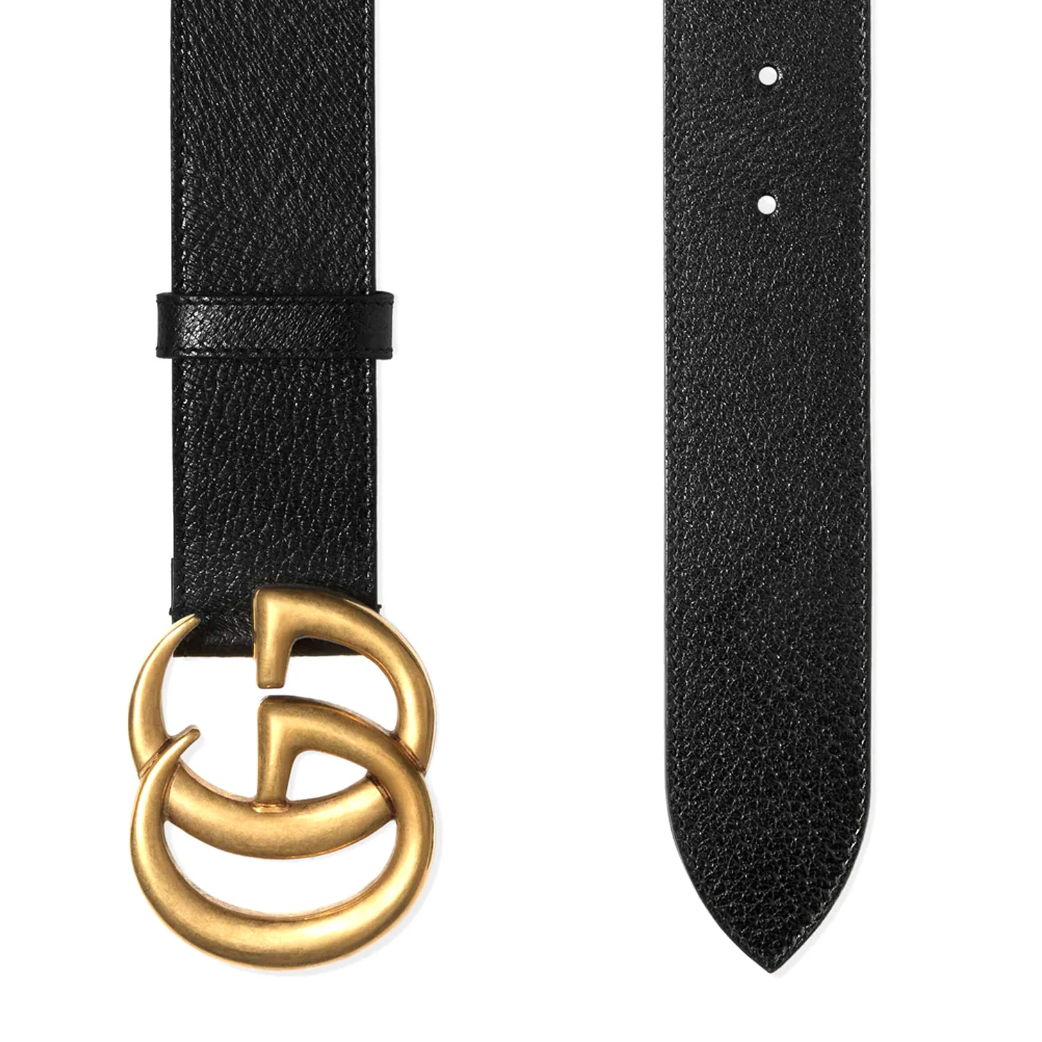 Leather Belt With Eagle Plate - Image 3