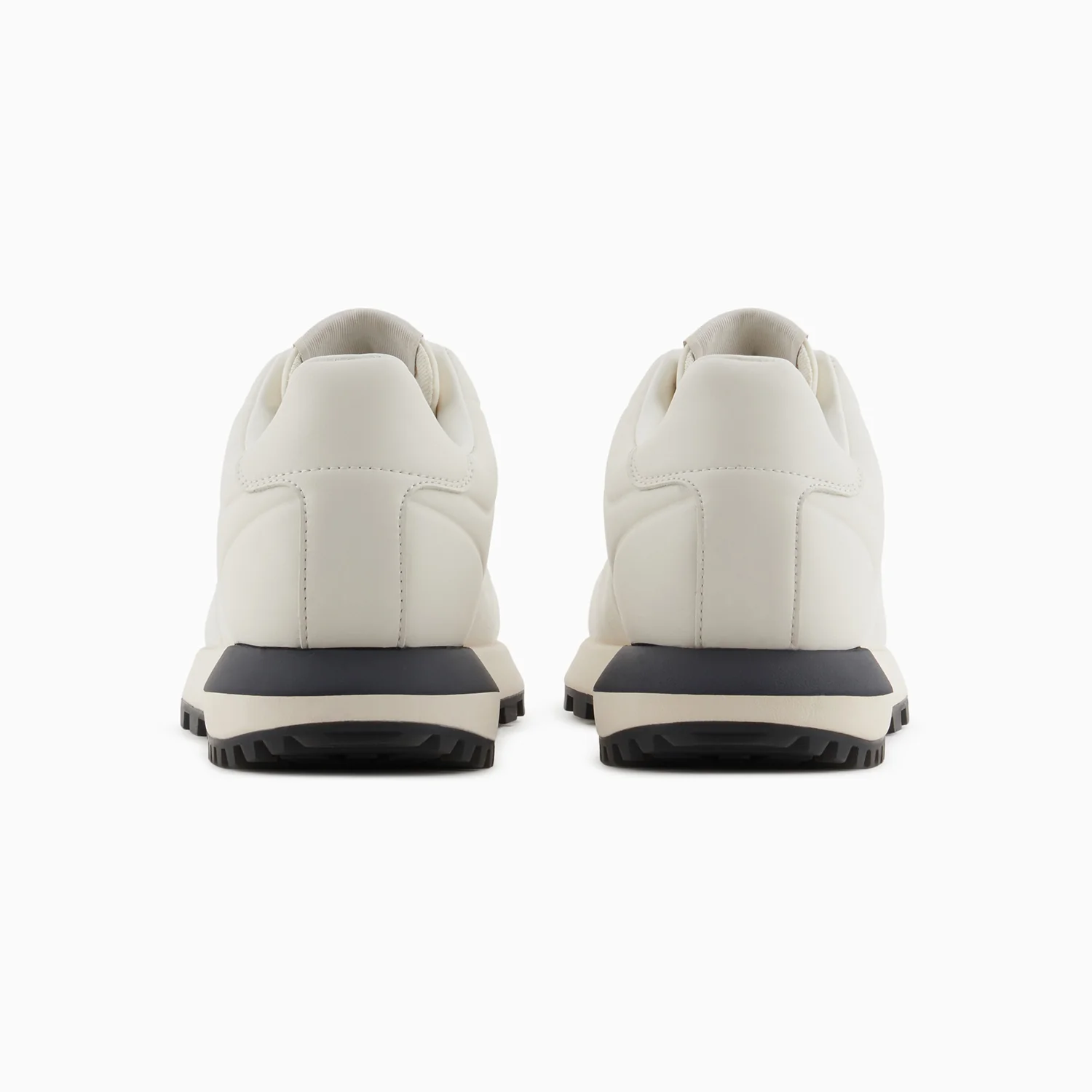 Leather Sneakers With Thermoformed Details - Image 5