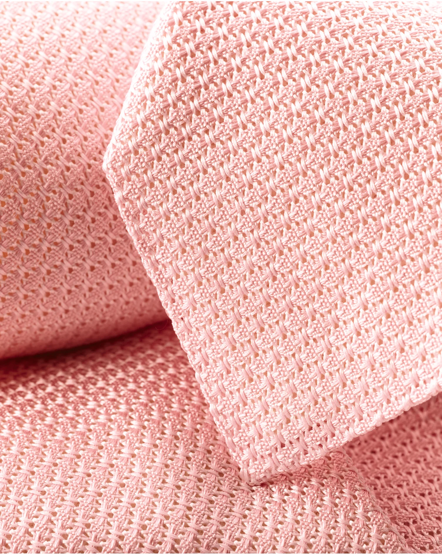 LIGHT PINK GRENADINE ITALIAN TIE - Image 2