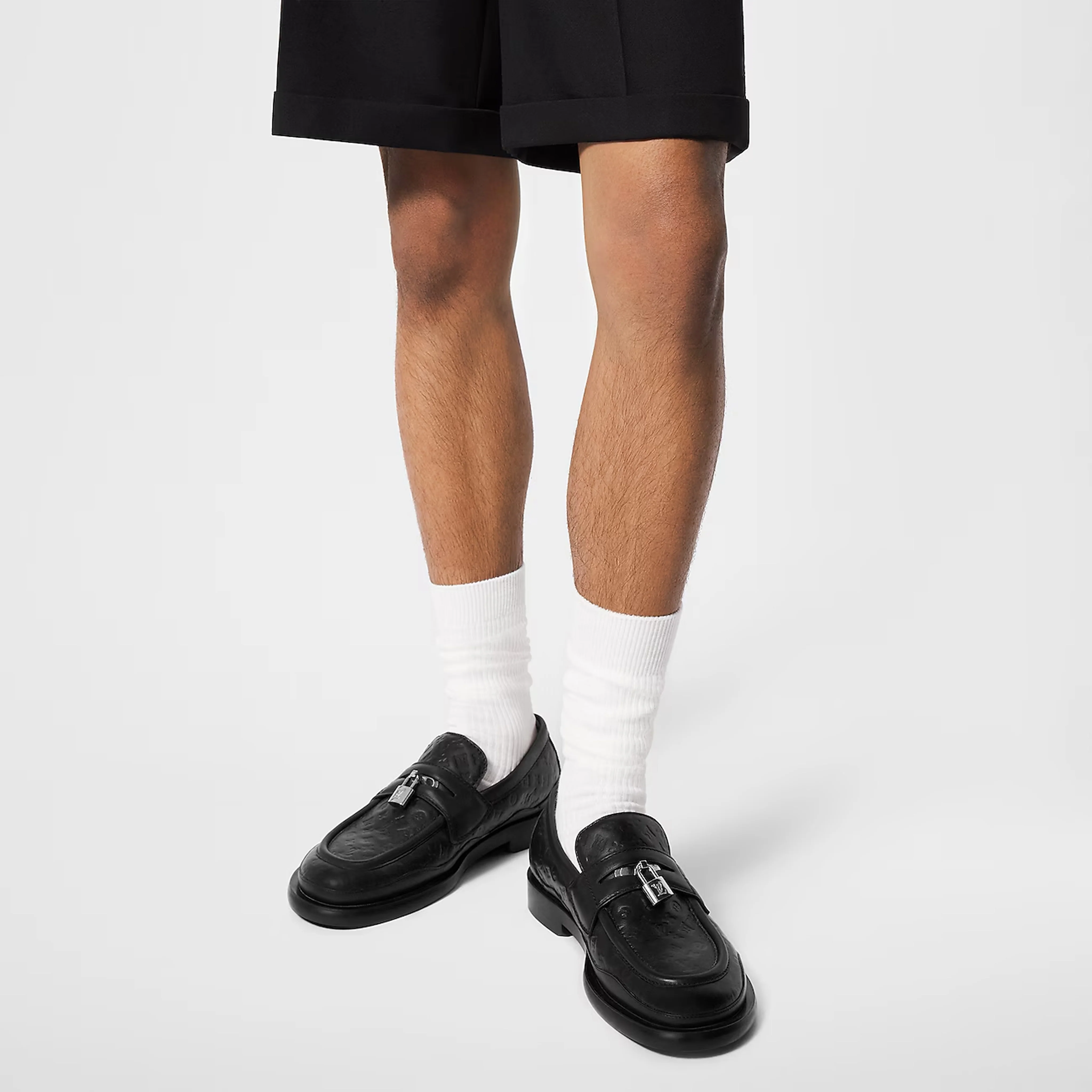 LV Dandy Loafer Denim Noir - Image 2