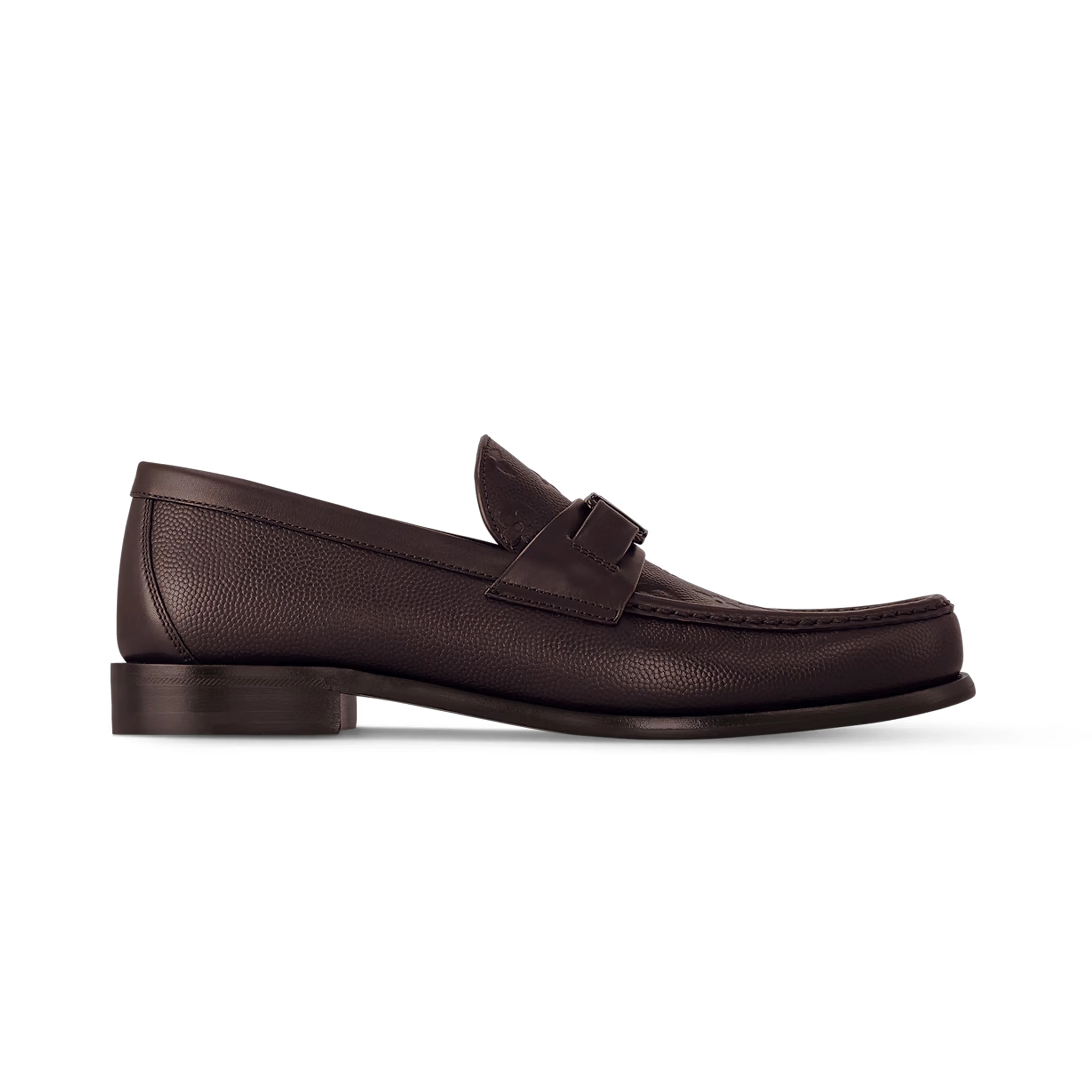 LV Major Loafer Monogram-Embossed Grained Calf Leather - Image 2