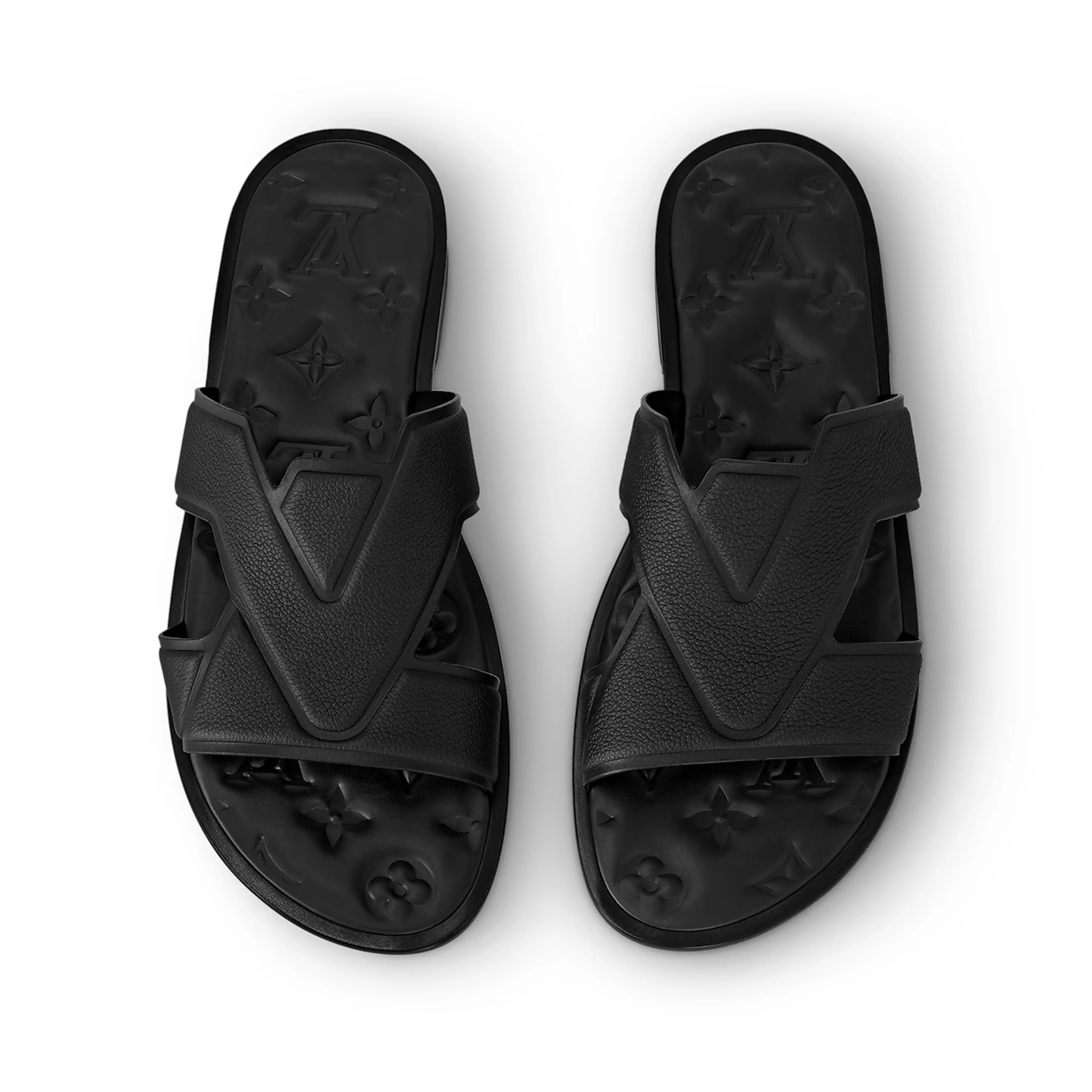 LV Oasis Mules Grained Calf Leather - Image 3