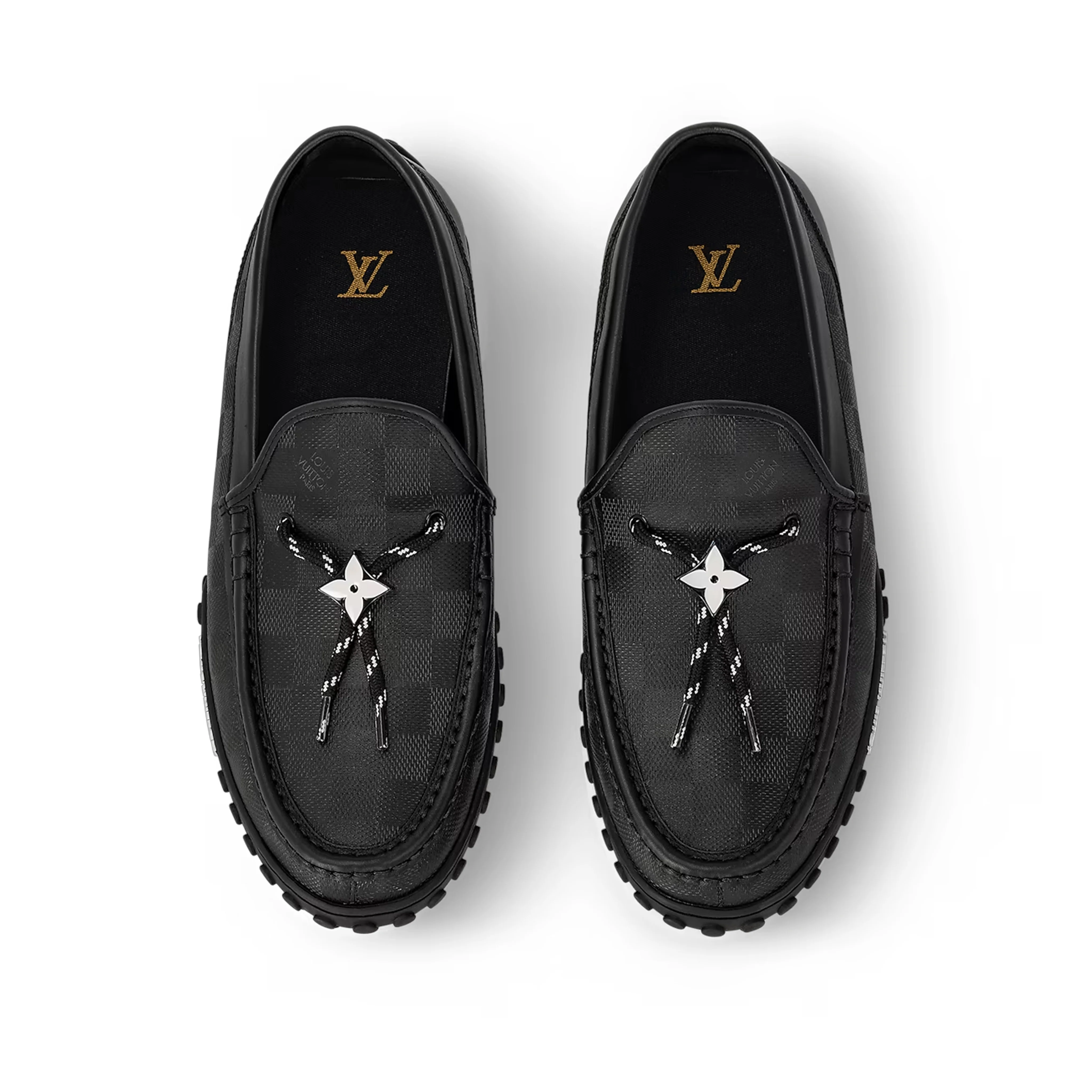 LV Racer Mocassin Damier Calf Leather - Image 3