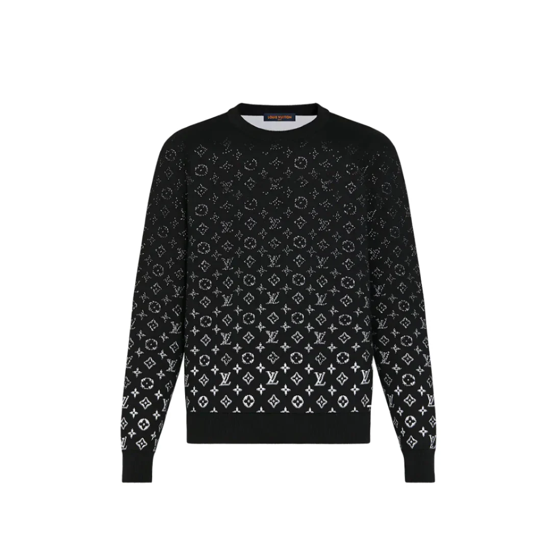 LV SWEATER MONOGRAM DEGRAD CREW NECK - Image 2