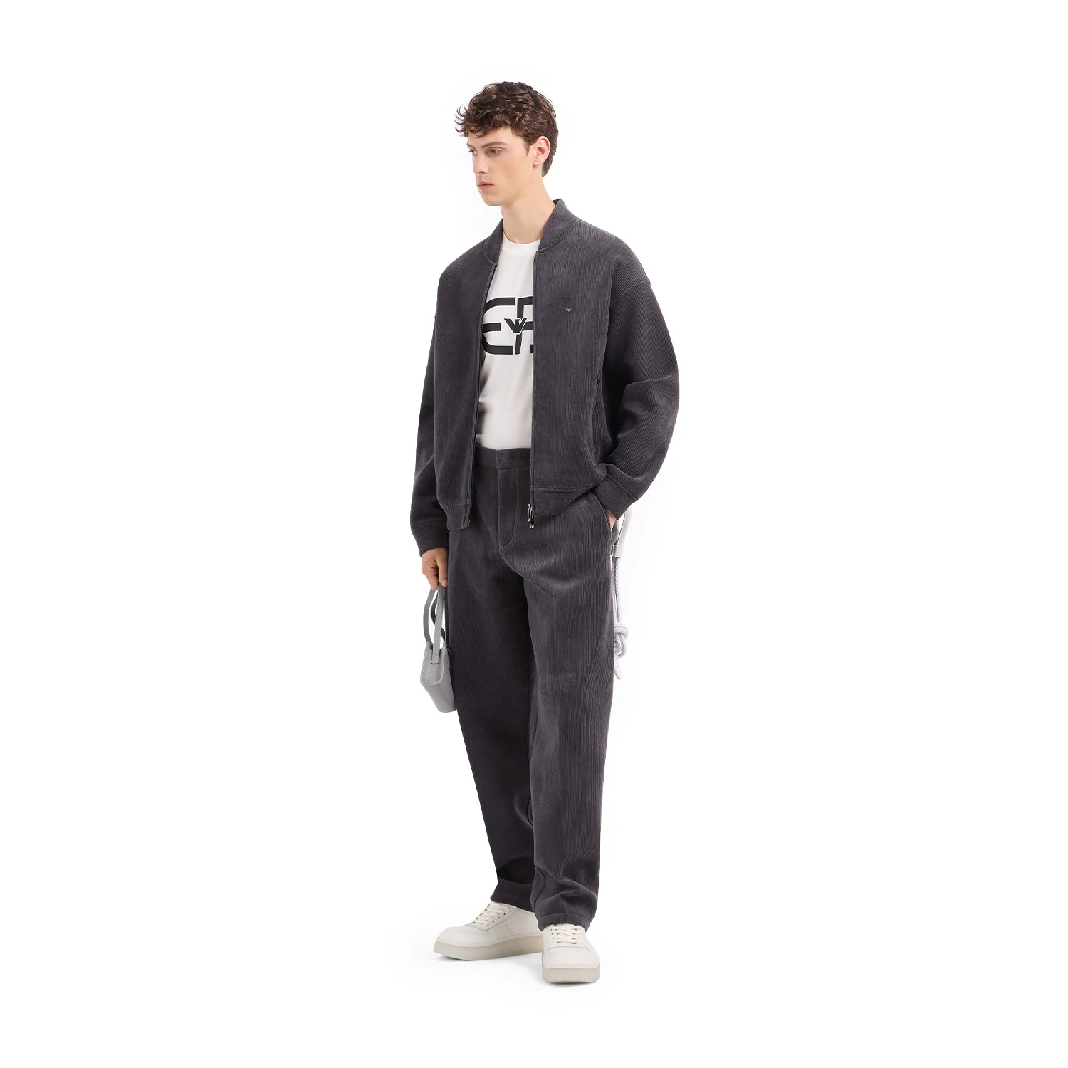 Lyocell-Blend Jersey T-Shirt With Oversized Ea Logo - Image 5