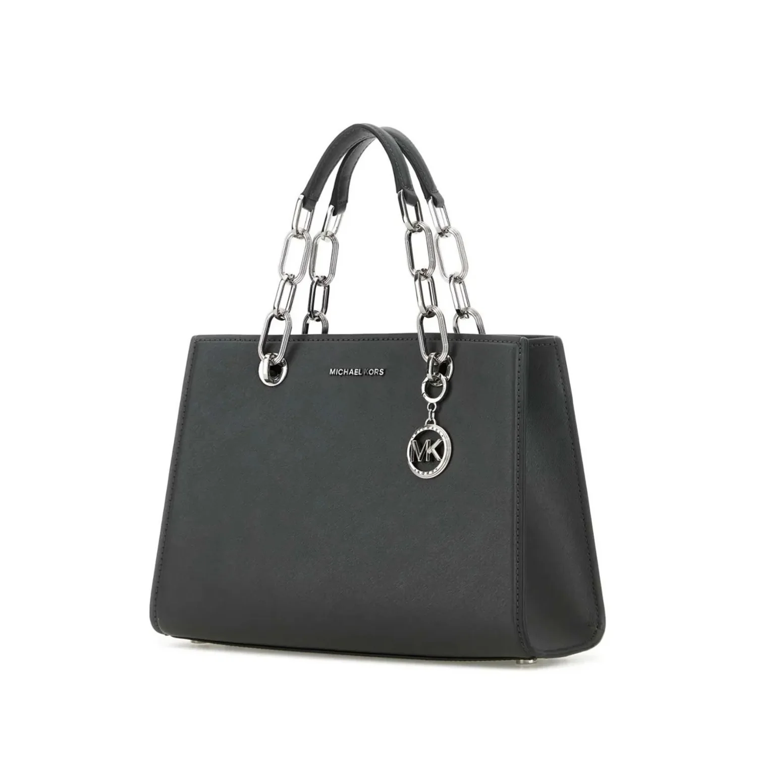 Medium Cynthia Logo Lettering Tote Bag - Image 3
